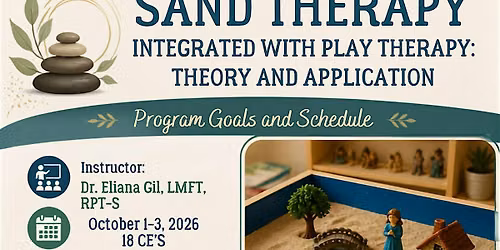 3 Day Sand Therapy Training with Eliana Gil