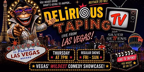 Delirious TV Comedy Night Taping - Be part of the studio audience!
