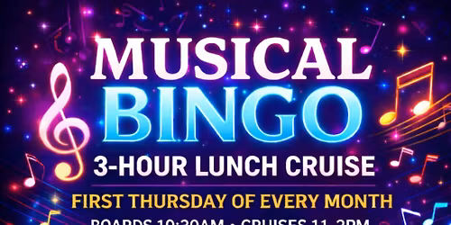 Musical Bingo 3-Hour Lunch Cruise Aboard the Barbara Lee