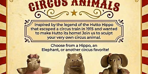 Under the Big Top: Polymer Clay Circus Animals