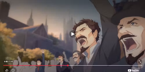SubLunar Movie Night - The Leader (China's Karl Marx Anime)