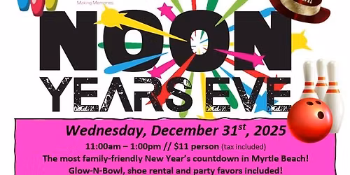 NOON Years Eve Count Down MB Bowl
