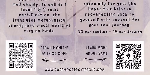 Energy Readings + Personalized Design Cards with Sami
