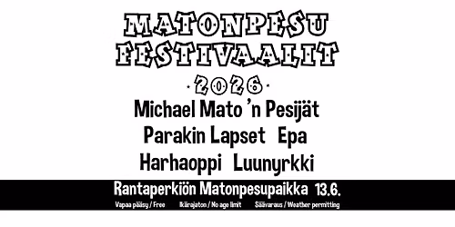 Matonpesu Festivaalit 2026