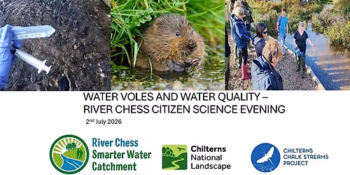 Chess Citizen Science Evening - Water Voles and Water Quality
