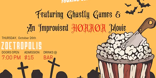 The Improvised Slasher Movie at Dallas Comedy Club - Mainstage Theater