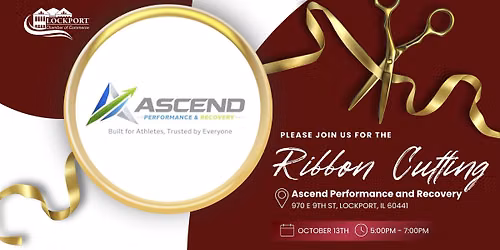 Ribbon Cutting Ascend Performance and Recovery