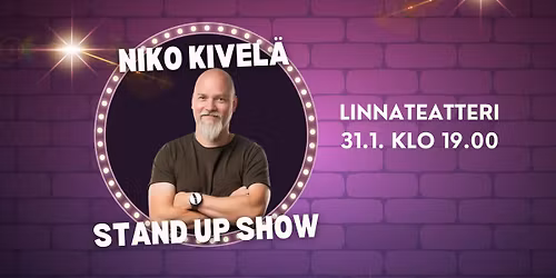 Stand up, Turku! - Talvikarkelot: Niko Kivel\u00e4 Stand Up Show