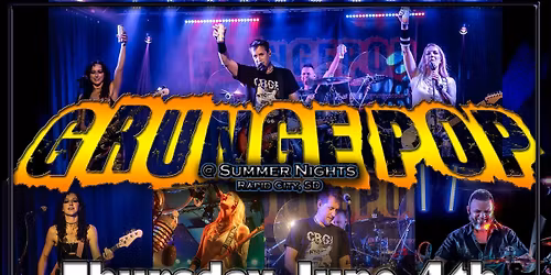 Grunge Pop rocks Summer Nights in downtown Rapid City!