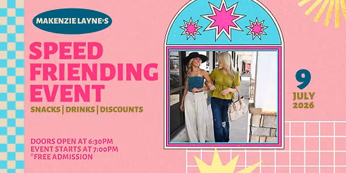 Speed Friending @ The Boutique