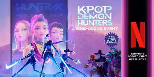 KPop Demon Hunters Sing-A-Long at Claridge Hotel