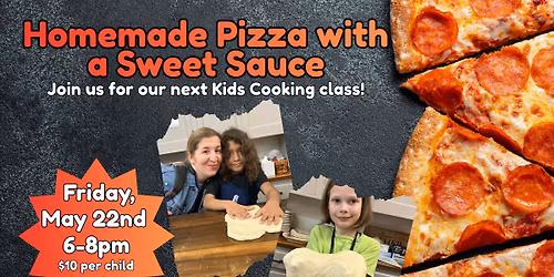 Kids Cooking Class: Homemade Pizza