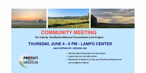 Community Meeting - STOP THE LINE