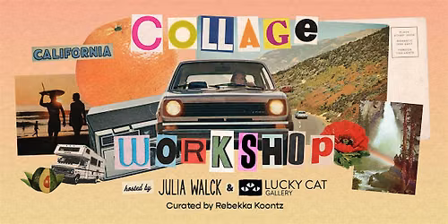 Collage Workshop at the "Three Hour Window" Art Show