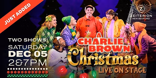 A CHARLIE BROWN CHRISTMAS \u2013 LIVE ON STAGE