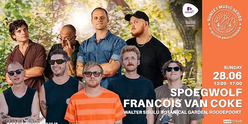 Sunset Music Series presents Spoegwolf & Francois van Coke