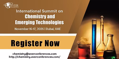 Chemistry Conference 2026 Dubai, UAE