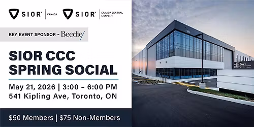 SIOR CCC Spring Social: Industry Panel & Networking