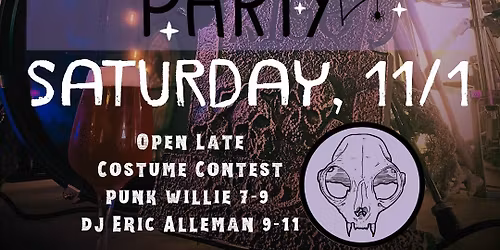 Noble Creature's Halloween Party with Punk Willie