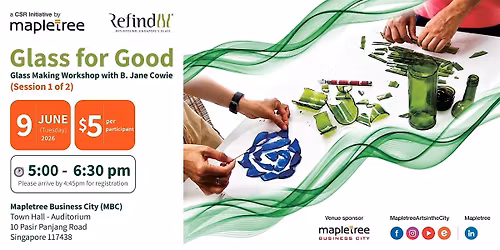 Glass for Good - Glass Making Workshop (Session 1 of 2)