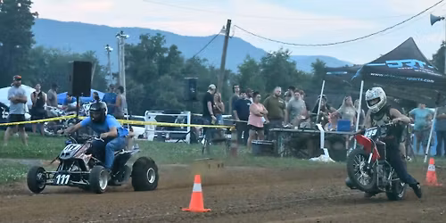 KOI Drag Racing at The Clinton County Pennsylvania Fair on Monday August the 3rd