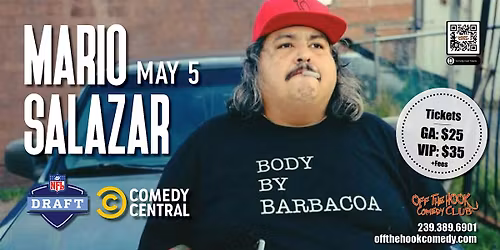 Comedian Mario Salazar Live In Naples, Florida!