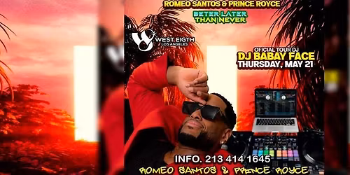 EL OFICIAL AFTER PARTY ROMEO SANTOS & PRINCE ROYCE