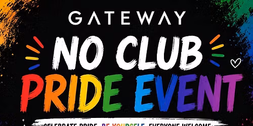 Pride Event\/NO Saturday Club