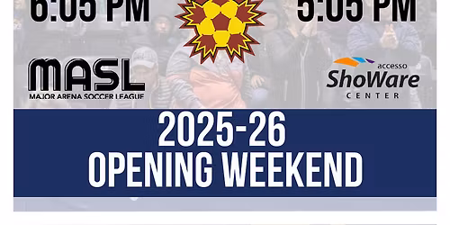 Tacoma Stars at Baltimore Blast at SECU Arena