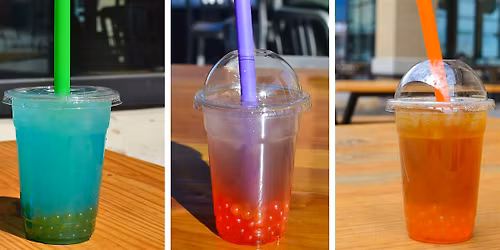 Build -Your-Own-Boba at Family Night