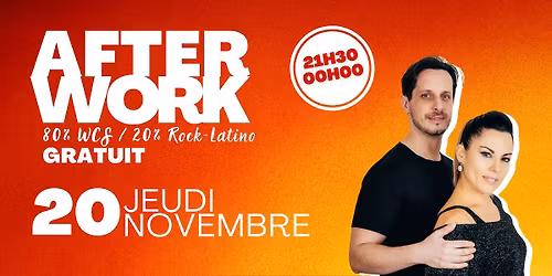 Afterwork Dansant | 80% WCS - 20% Rock-Latino | TOULOUSE