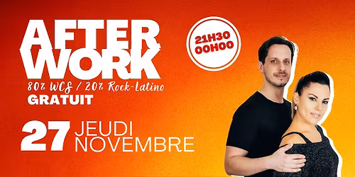 Afterwork Dansant | 80% WCS - 20% Rock-Latino | TOULOUSE