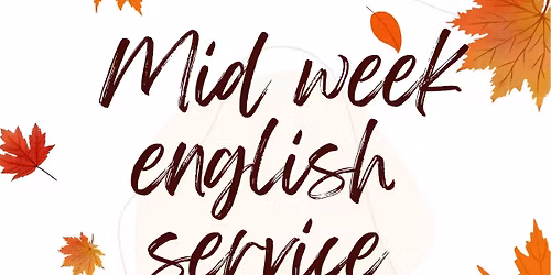 Mid-week Thanksgiving service