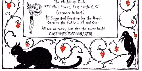 Halloween Eve Show - Faculty Lounge, The Sandy Clams, Gander
