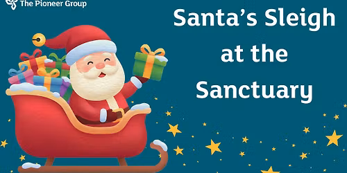 Santa's Sleigh at the Sanctuary