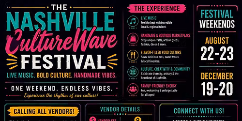 THE NASHVILLE CULTUREWAVE FESTIVAL