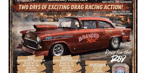 The 4th Annual Branded Rat Nationals, Points Race #8 & Race For The Rod!!