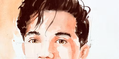 Portraits in Watercolour with Kevin Scully on Saturday 25th April 2026