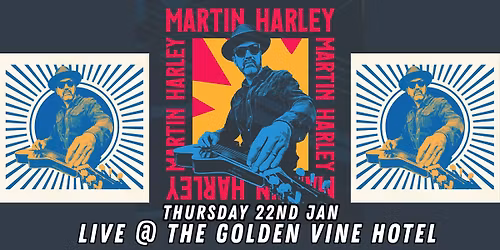 Martin Harley Live at The Golden Vine Hotel Bendigo
