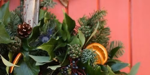 Christmas Wreath , bites & wine