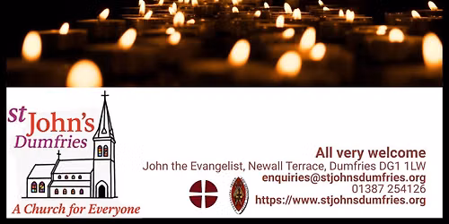 A Time For Prayers And Lighting Candles In St John's For Peace In Our World Fridays at 12 Noon