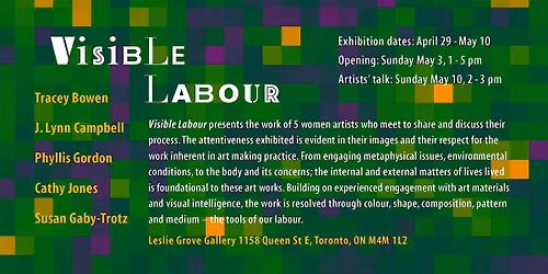 Visible Labour - Group Show Featuring Five Women Artists