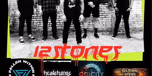 Angel Run presents 12STONES & FALLEN WITHIN 
