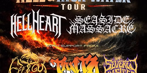 Hell & High Water Tour with Hellheart and Seaside Massacre - Feed N Seed in Lafayette, LA