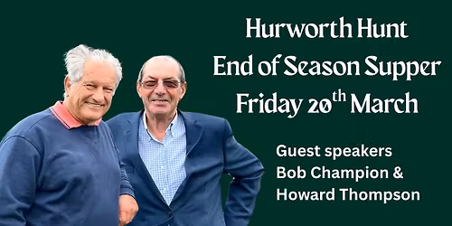 End of Season Supper