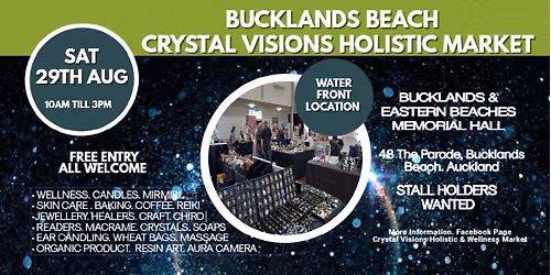 Bucklands Beach Crystal Visions Holistic Market
