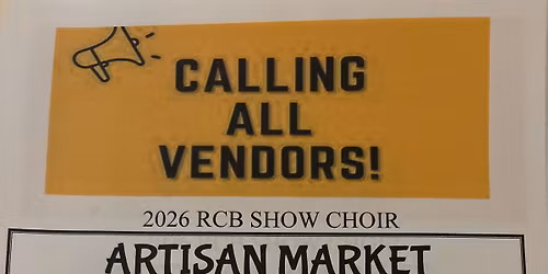 RCB Show Choir Artisan Market