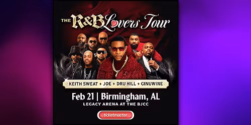 RnB Lovers Tour - Keith Sweat, Joe, Dru Hill, Ginuwine at T-Mobile Center