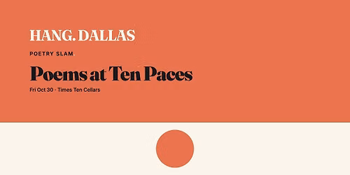 Poems at Ten Paces