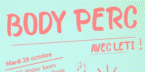 Ateliers body percussion (Vol.2)